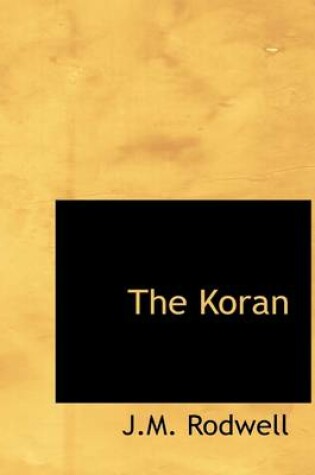 Cover of The Koran