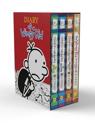 Cover of Diary of a Wimpy Kid Boxed Set 12-14