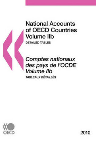 Cover of National Accounts of OECD Countries 2010, Volume IIb, Detailed Tables