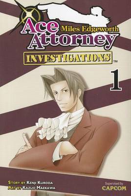 Book cover for Miles Edgeworth: Ace Attorney Investigations 1