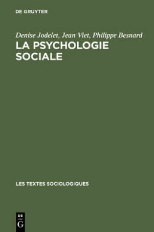 Cover of La Psychologie Sociale