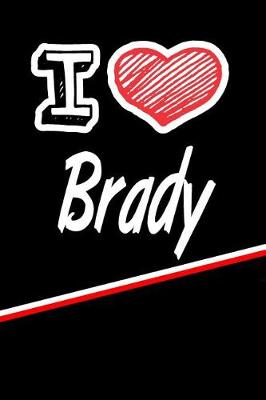 Book cover for I Love Brady