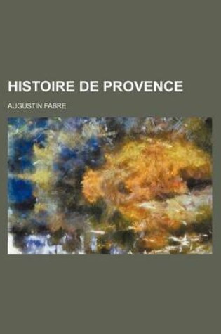 Cover of Histoire de Provence