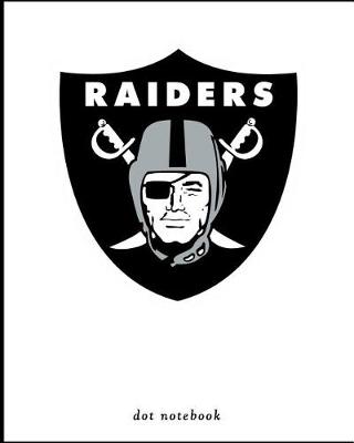 Book cover for Raiders dot notebook