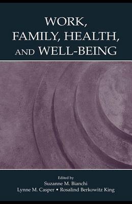 Book cover for Work, Family, Health, and Well-Being