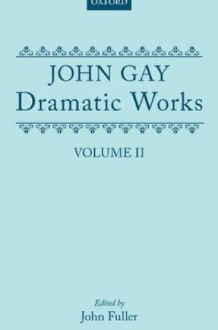 Cover of Dramatic Works, Volume II