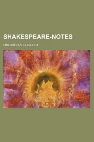 Cover of Shakespeare-Notes