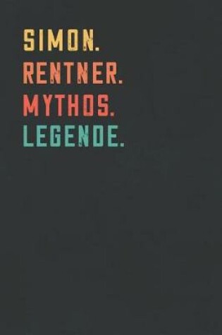 Cover of Simon. Rentner. Mythos. Legende.