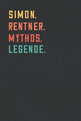 Book cover for Simon. Rentner. Mythos. Legende.