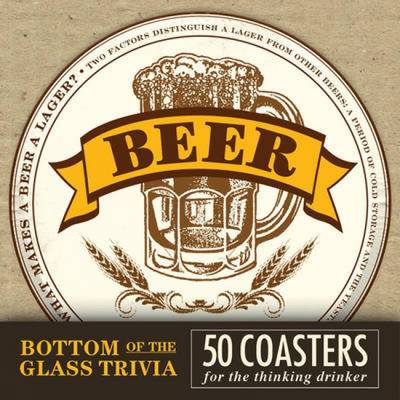 Book cover for Bottom of the Glass Trivia Coasters