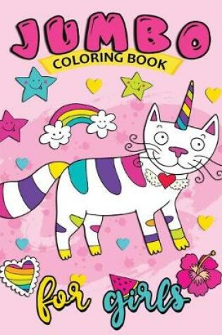 Cover of Jumbo Coloring Book for girls