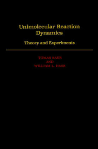 Cover of Unimolecular Reaction Dynamics