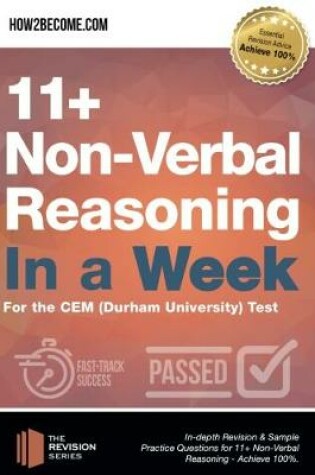 Cover of 11+ Non-Verbal Reasoning in a Week