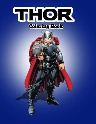 Book cover for Thor Coloring Book