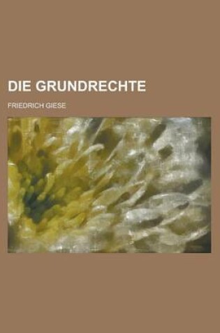 Cover of Die Grundrechte