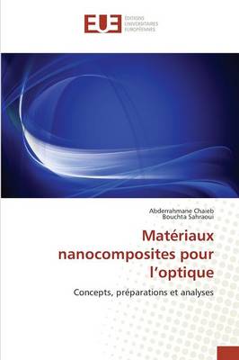 Book cover for Mat riaux Nanocomposites Pour L Optique