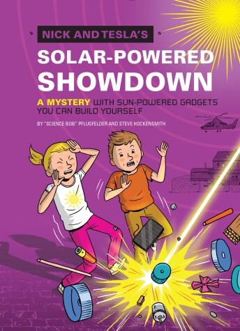 Book cover for Nick and Tesla's Solar-Powered Showdown