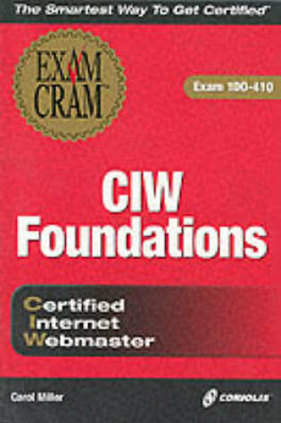 Cover of CIW Foundations Exam Cram