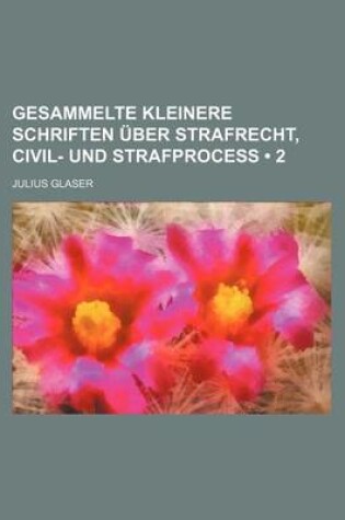 Cover of Gesammelte Kleinere Schriften Uber Strafrecht, Civil- Und Strafprocess (2)