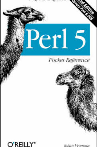 Cover of Perl 5 Pocket Reference Guide