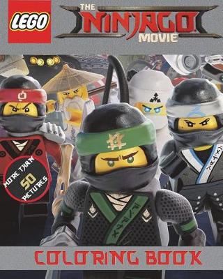 Book cover for Lego the Ninjago Movie Coloring Book