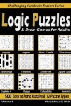 Book cover for Logic Puzzles & Brain Games for Adults