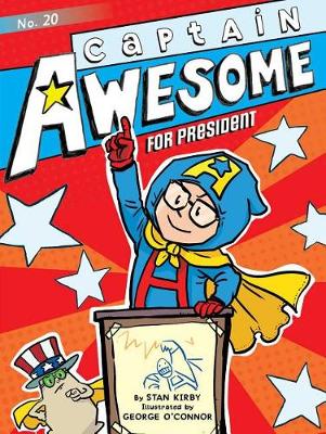 Book cover for Captain Awesome for President