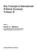 Cover of KEY CONCEPTS IN INTERNATIONAL POLITICAL ECONOMY