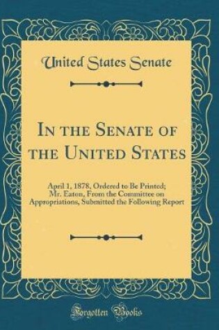 Cover of In the Senate of the United States