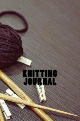 Book cover for Knitting Journal