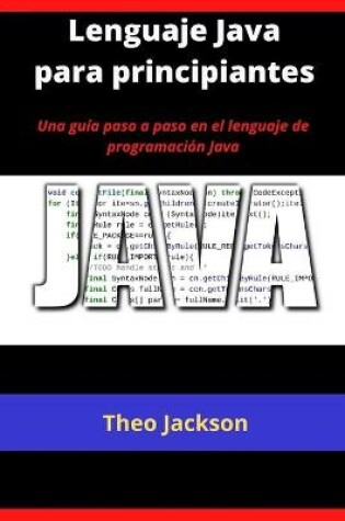 Cover of Lenguaje Java para principiantes