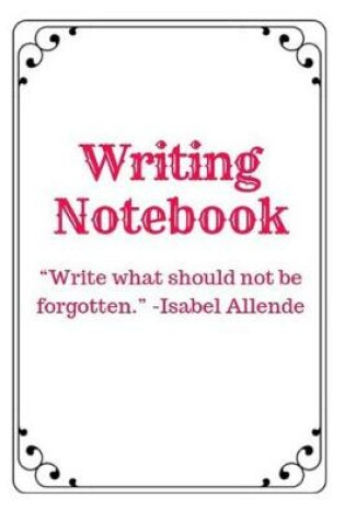 Cover of Writing Notebook