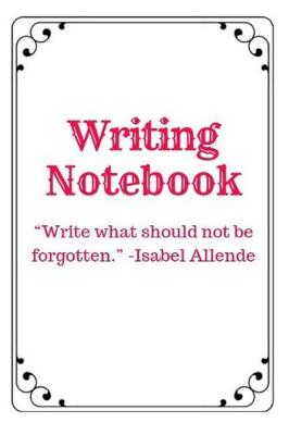 Cover of Writing Notebook