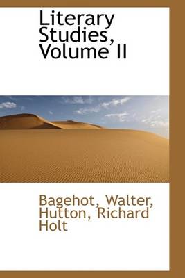 Cover of Literary Studies, Volume II