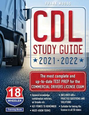 Book cover for CDL Study Guide 2021-2022