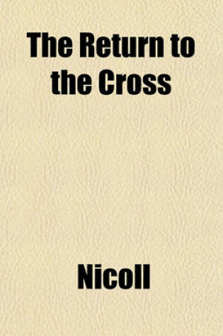 Cover of The Return to the Cross