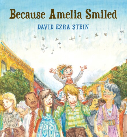 Book cover for Because Amelia Smiled