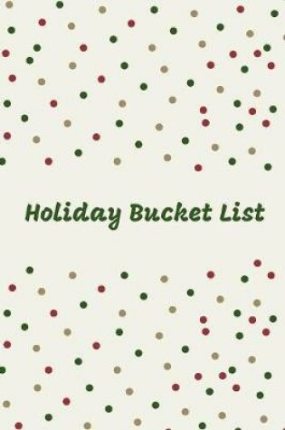 Cover of Holiday Bucket List