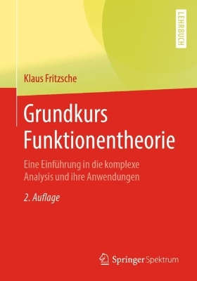 Book cover for Grundkurs Funktionentheorie