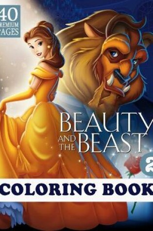 Cover of Beauty And The Beast Coloring Book Vol2