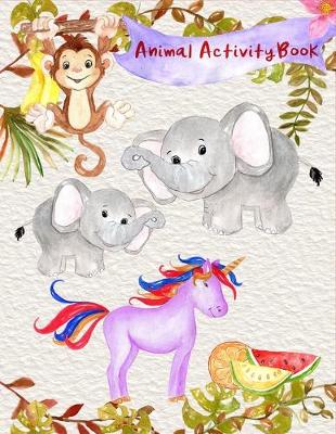 Book cover for Animal Activity Book