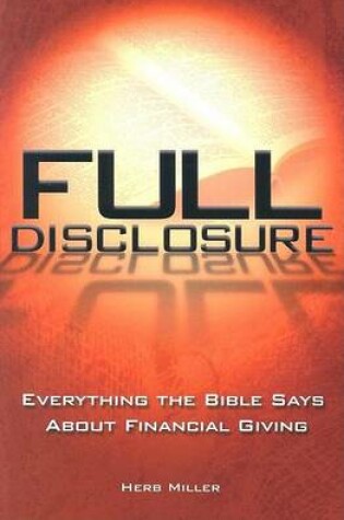 Cover of Full Disclosure