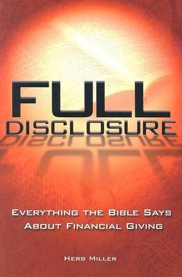 Book cover for Full Disclosure