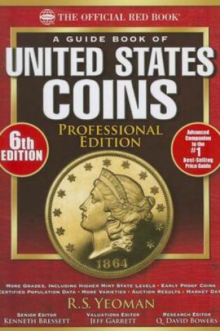 Cover of A Guide Book of United States Coins Professional Edition, 6th Edition