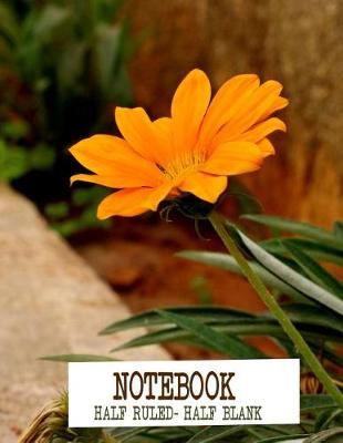 Cover of Notebook - Half Ruled - Half Blank