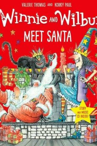 Cover of Winnie and Wilbur Meet Santa with audio CD