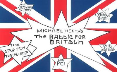 Book cover for Michael Heath's The Battle for Britain