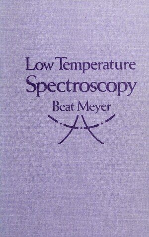 Book cover for Low Temperature Spectroscopy