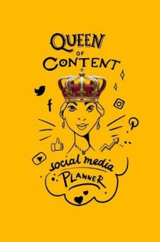 Cover of Queen of Content Social Media Planner
