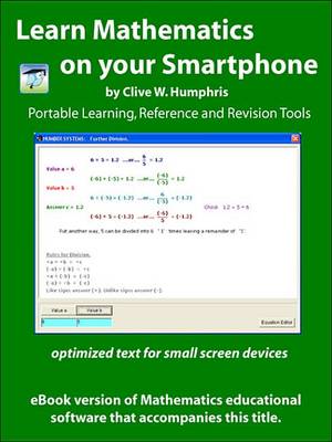 Book cover for Learn Mathematics on Your Smartphone